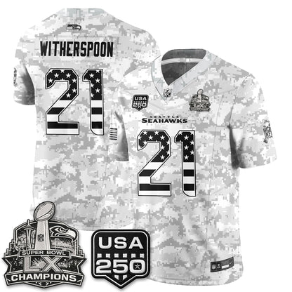 SEA 2026 Salute to Service Edition Vapor Jersey - Stitched n5