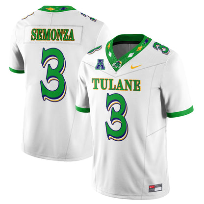 Tulane Green Wave 2026 City Football Vapor Jersey - Stitched