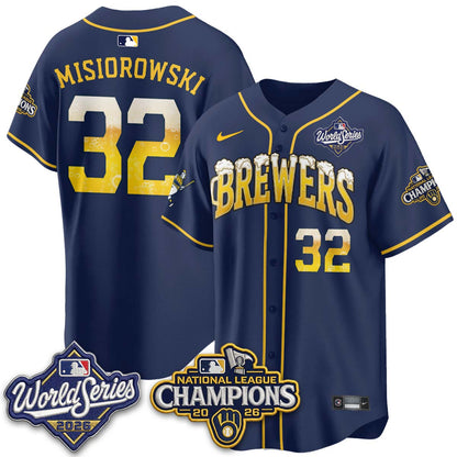 MIL "Pitcher & Pint" 2026 NL Champions Vapor Jersey - Stitched