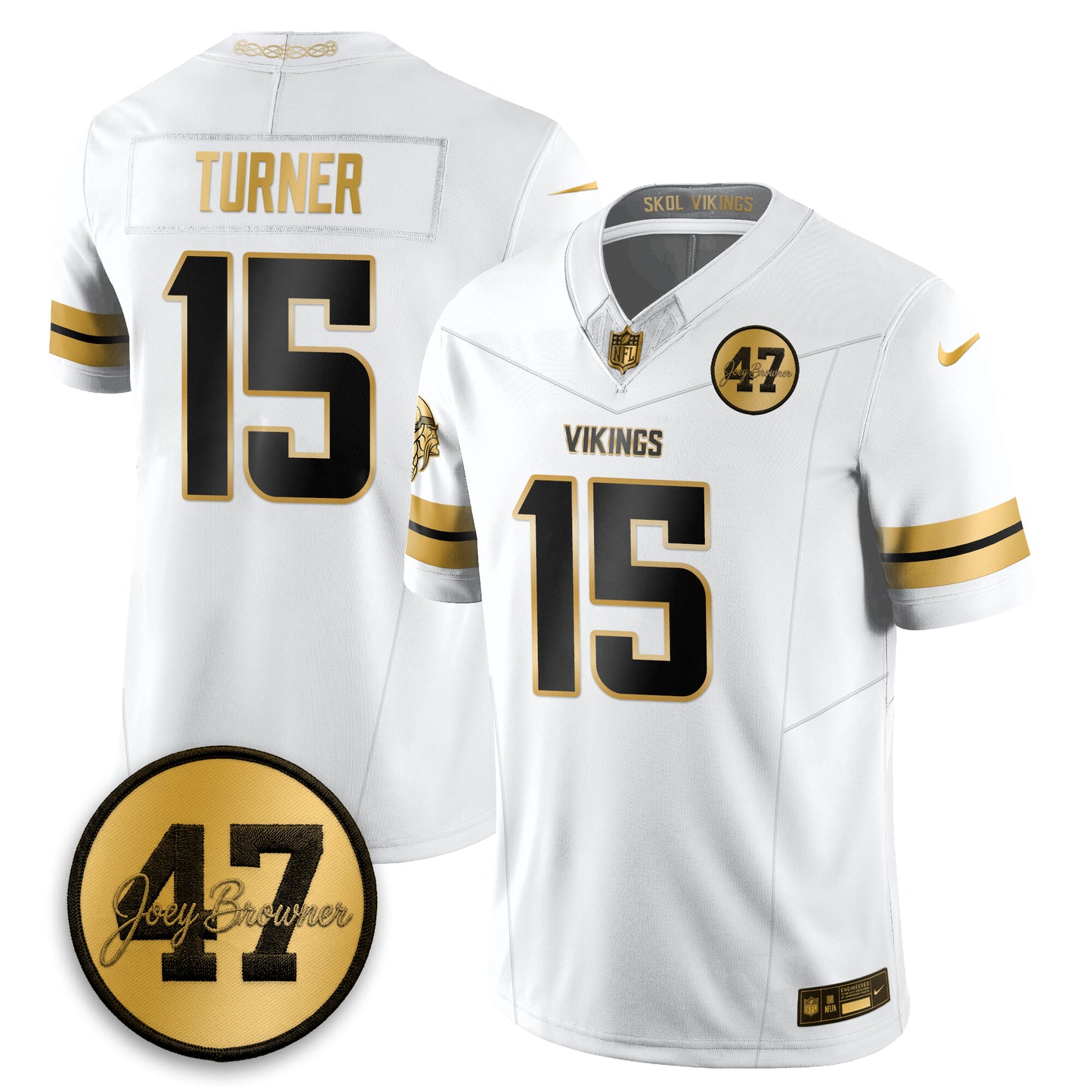 MIN Joey Browner Thank You For Memories - 1960 – 2026 Football Vapor Limited Jersey - All Stitched
