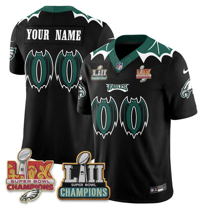 Philadelphia Eagles x Bat Edition Vapor Custom Jersey - Stitched