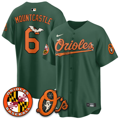 Baltimore Orioles Halloween 2026 Vapor Limited Jersey - Stitched