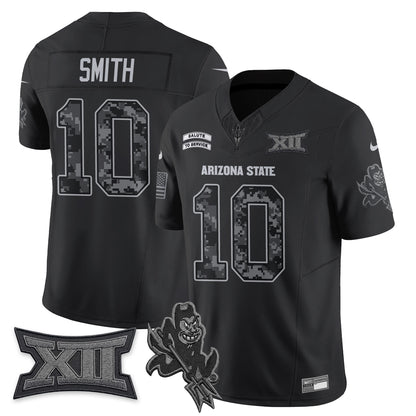Arizona State Sun Devils 2026 Salute to Service Vapor Jersey - Stitched