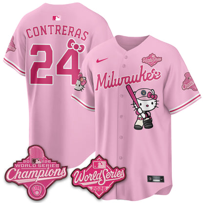 MIL 2026 WS Champions x Meow KT Vapor Jersey - Stitched
