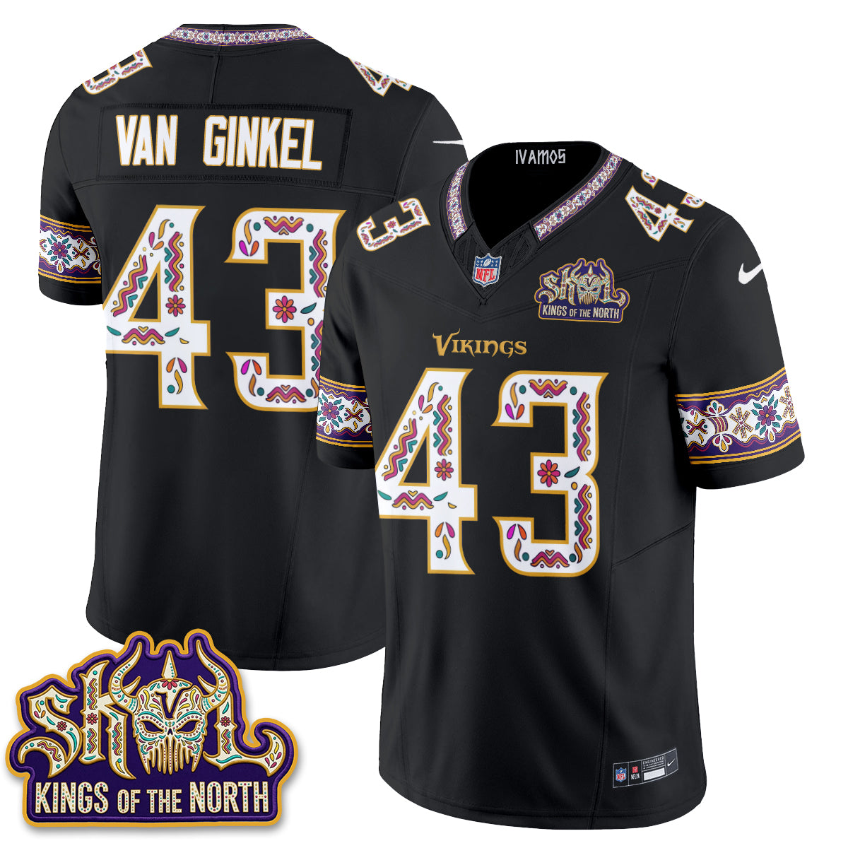 MIN  Latino Heritage Month Vapor Jersey - Stitched
