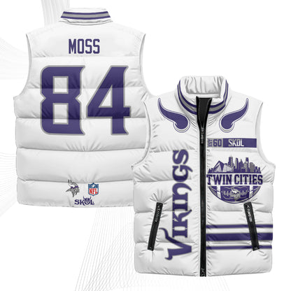 MIN Twin City Puffer Vest - Printed