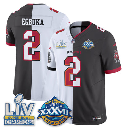 Tampa Bay Buccaneers S.Bowl Split Edition Vapor Jersey - Stitched