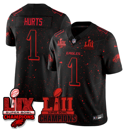 Philadelphia Eagles Dark Side Edition Vapor Jersey - Stitched
