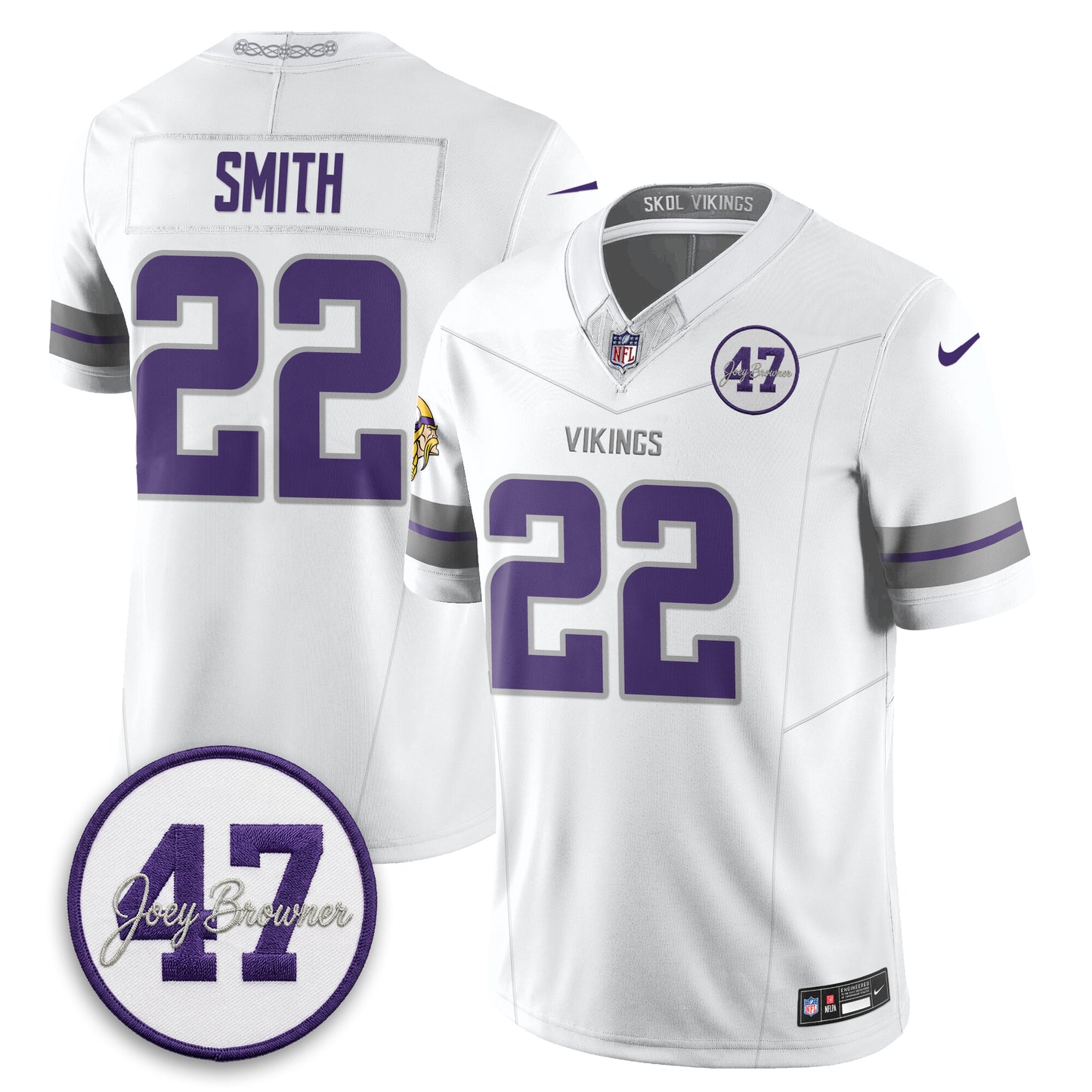 MIN Joey Browner Thank You For Memories - 1960 – 2026 Football Vapor Limited Jersey - All Stitched