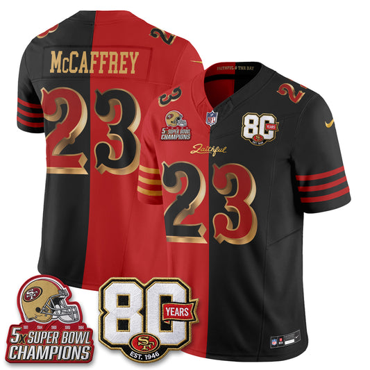 SF Rivalries Split Edition Vapor Jersey - Stitched