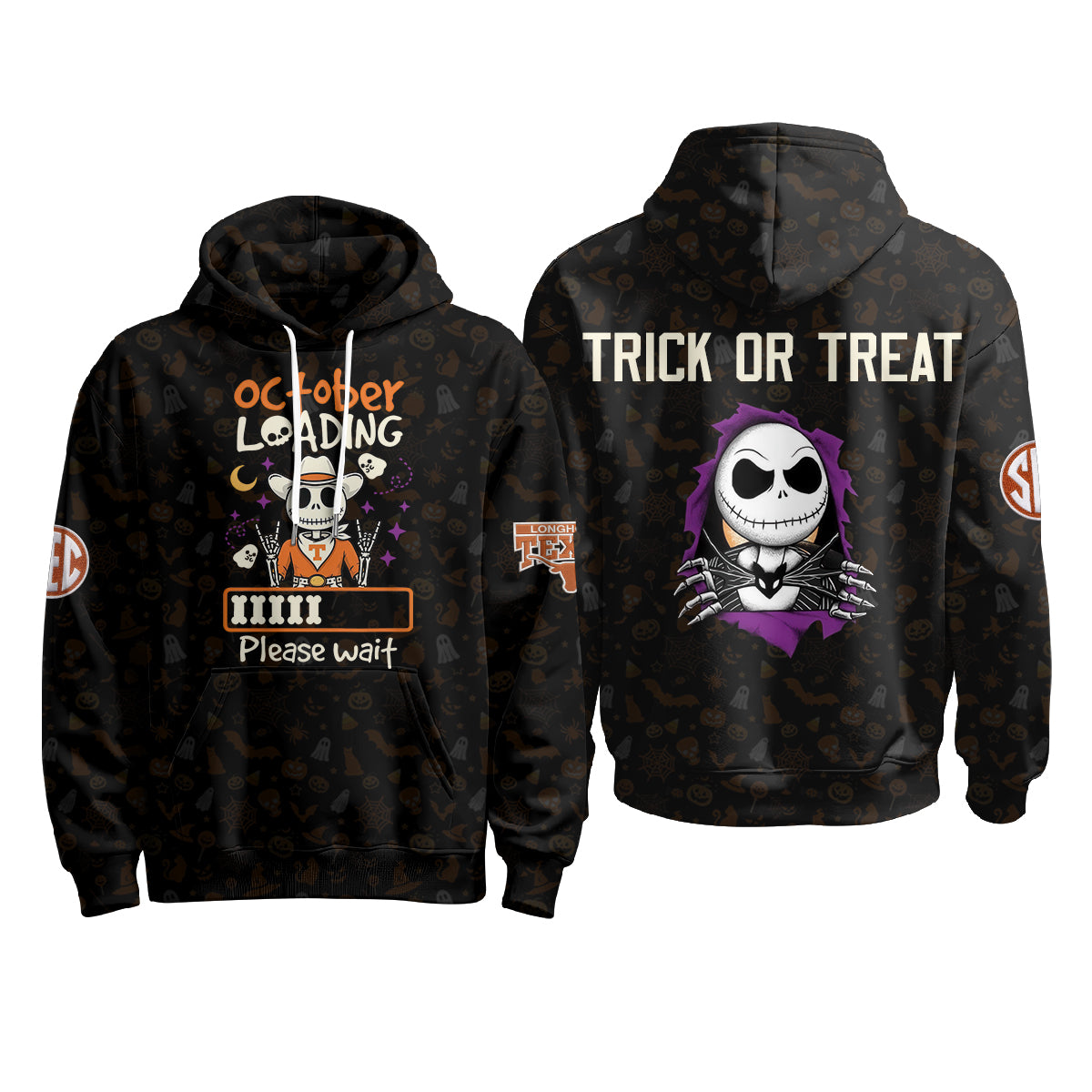 TEX x Skeleton Gentleman Edition Hoodie - Printed