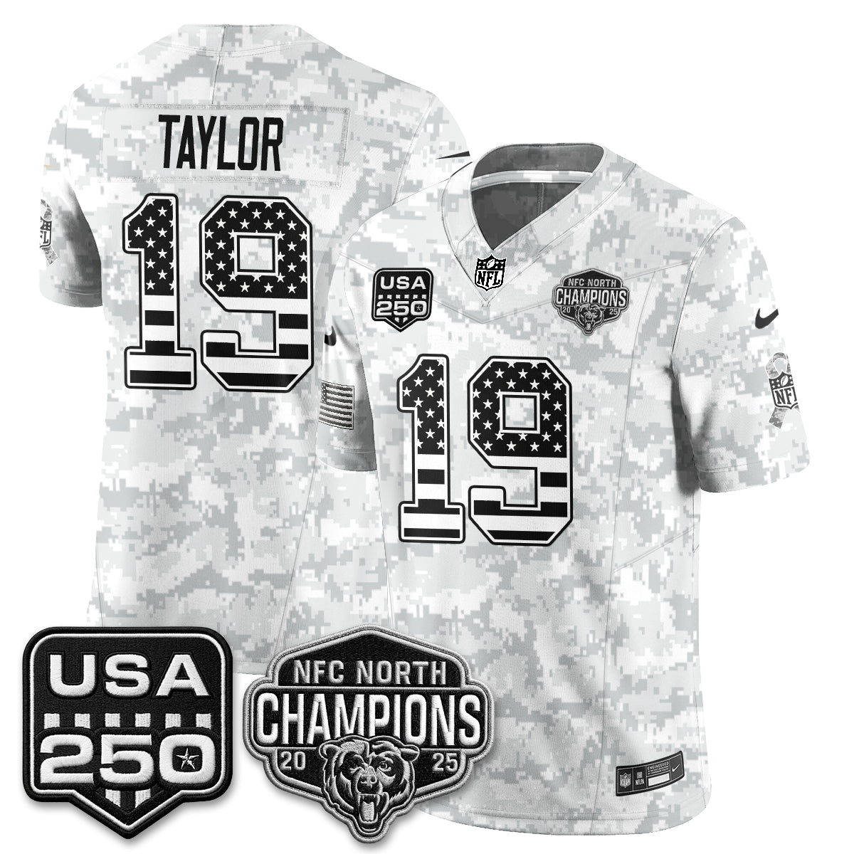 CHI 2026 Salute to Service Edition Vapor Jersey - Stitched