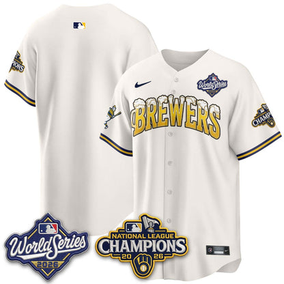 MIL "Pitcher & Pint" 2026 NL Champions Vapor Jersey - Stitched
