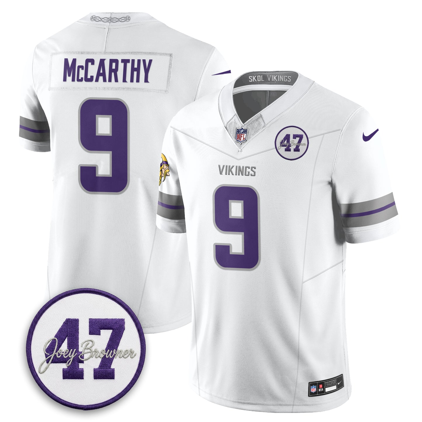 MIN Joey Browner Thank You For Memories - 1960 – 2026 Football Vapor Limited Jersey - All Stitched