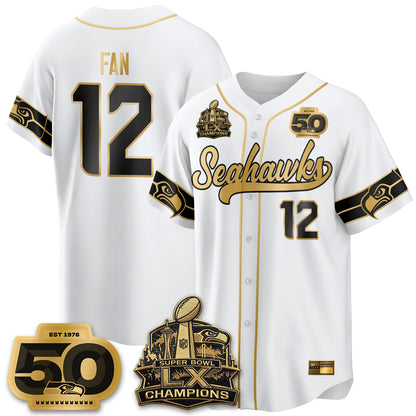 SEA SB LX Champs Vapor Baseball Jersey - Stitch