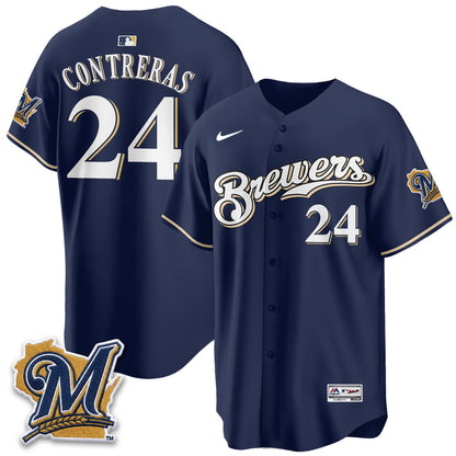 Milwaukee Brewers "Legacy Edition" Vapor Jersey - Stitched