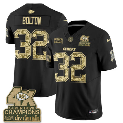 KC 2026 Salute to Service Vapor Jersey V2- Stitched
