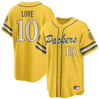 Green Bay Packers 2026 Rivalries Baseball Vapor Jersey - Stitched