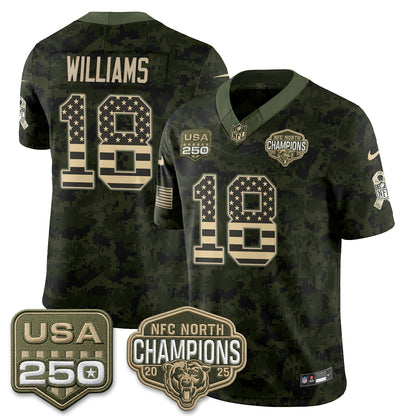 CHI 2026 Salute to Service Edition Vapor Jersey - Stitched