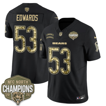 Chicago Bears 2026 Salute to Service V2 Vapor Jersey - Stitched