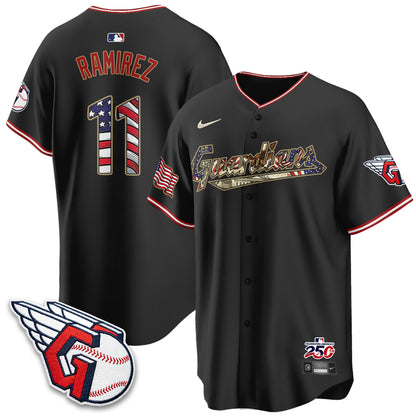 CLE 2026 Independence Day USA Vapor Jersey - Stitched