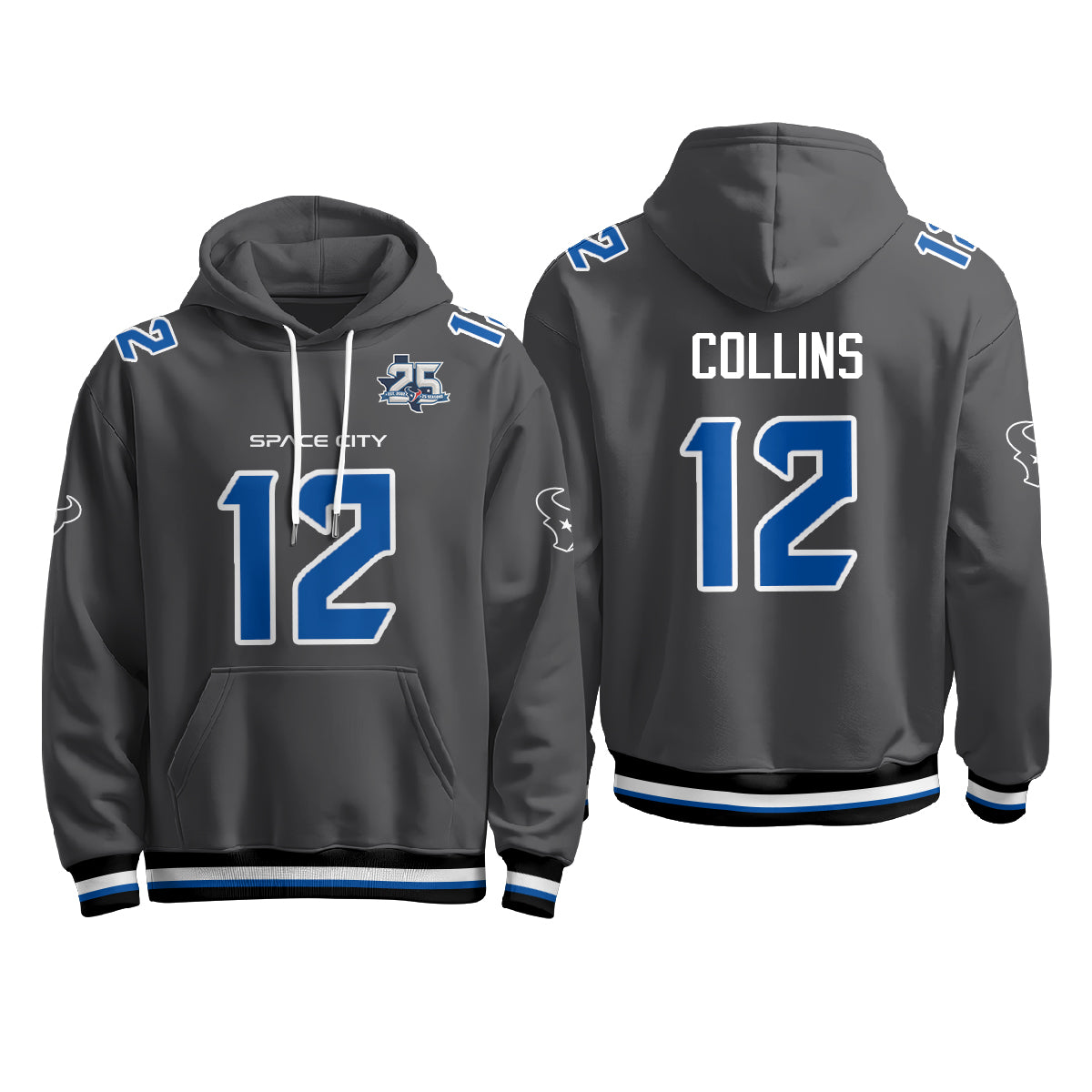 HOU Star Edition Pullover Hoodie - Printed