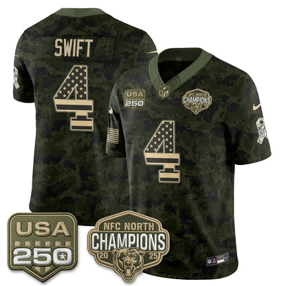 CHI 2026 Salute to Service Edition Vapor Jersey - Stitched