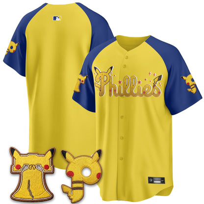 Philadelphia Phillies x PKM Edition Vapor Limited Jersey - Printed