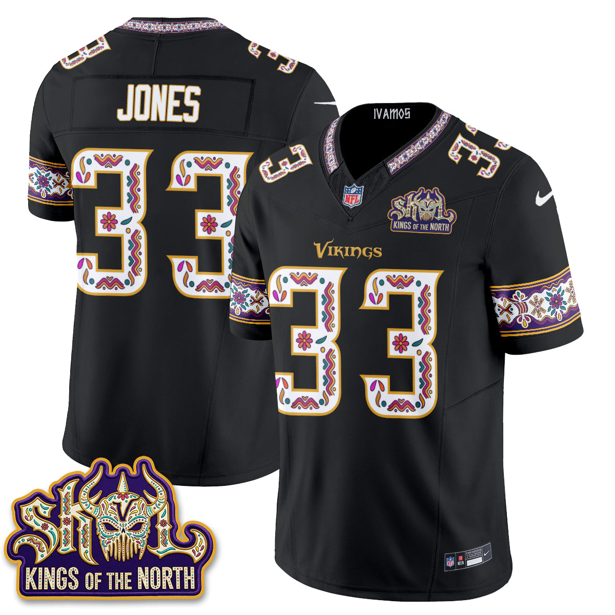 MIN  Latino Heritage Month Vapor Jersey - Stitched