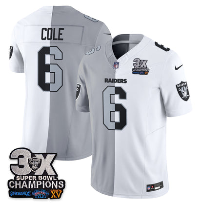 Las Vegas Raiders Split Edition Vapor Jersey - Stitched
