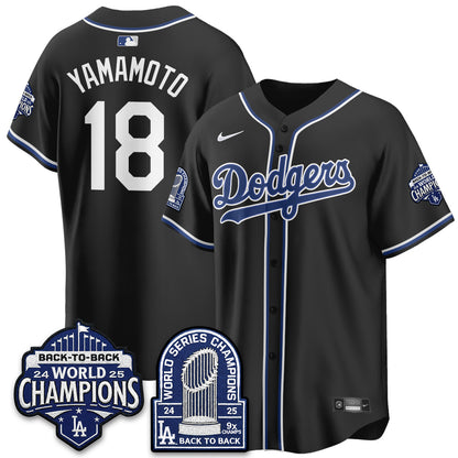 LAD 2026 Black Out Style Vapor Limited Jersey - B2B Champs - All Stitched