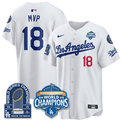 LAD Alternate  Vapor Limited Jersey - 9x Champs - All Stitched