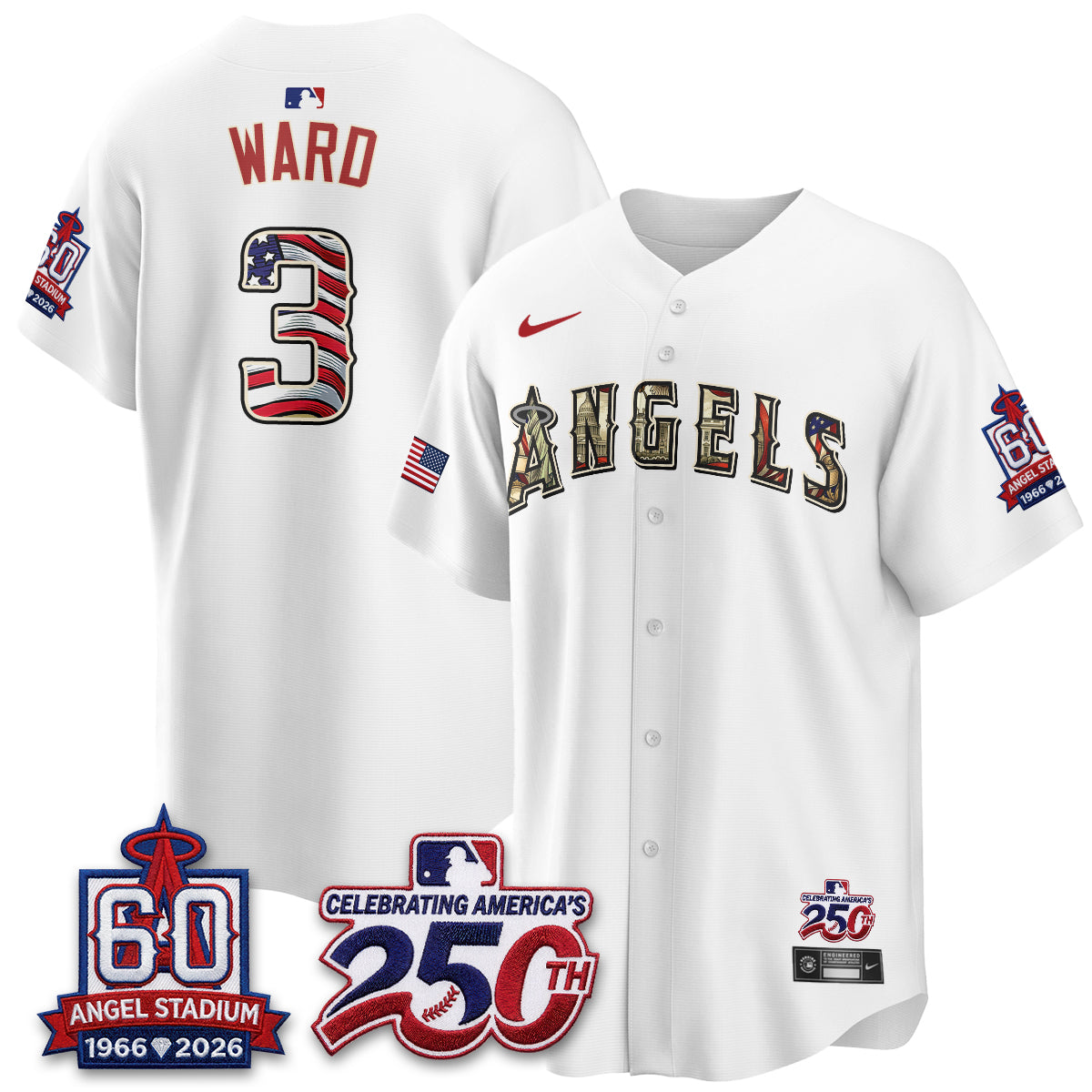 LAA 2026 Independence Day USA Vapor Limited Jersey - Stitched