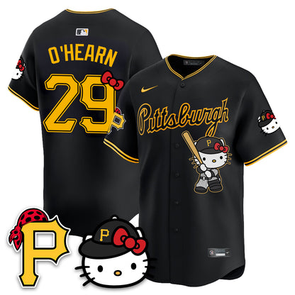 Pittsburgh Pirates x Meow KT Vapor Limited Jersey - Stitched