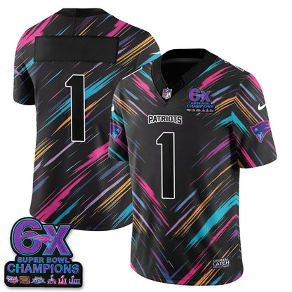 NE Intercept Cancer 2026 Edition Jersey - Stitched