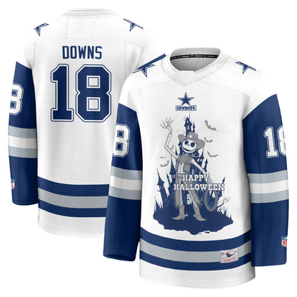 Dallas Cowboys x Nightmare Halloween 2026 Edition Hockey Jersey - Printed