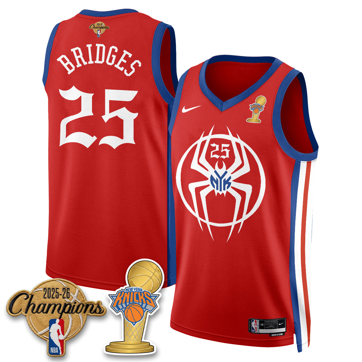 NYK 2026 Champions Brand New Day Vapor Jersey - Stitched