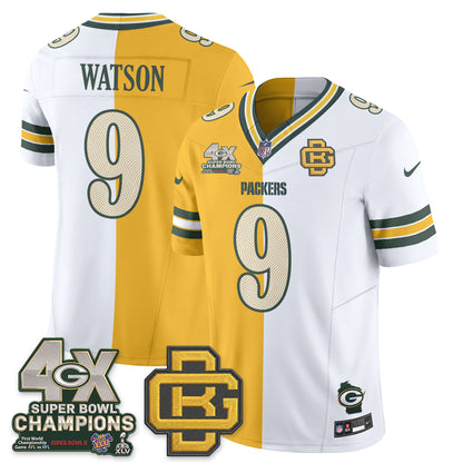 GB Rivalries Split Edition Vapor Jersey - Stitched