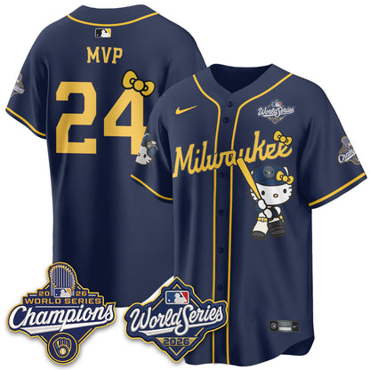 MIL 2026 WS Champions x Meow KT Vapor Jersey - Stitched