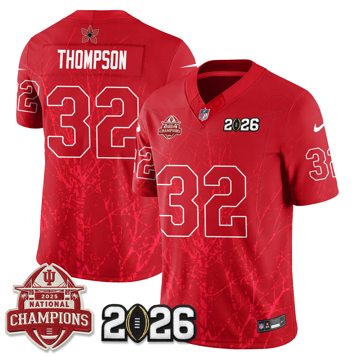 IND Stranger Things Edition Vapor Jersey - Stitched