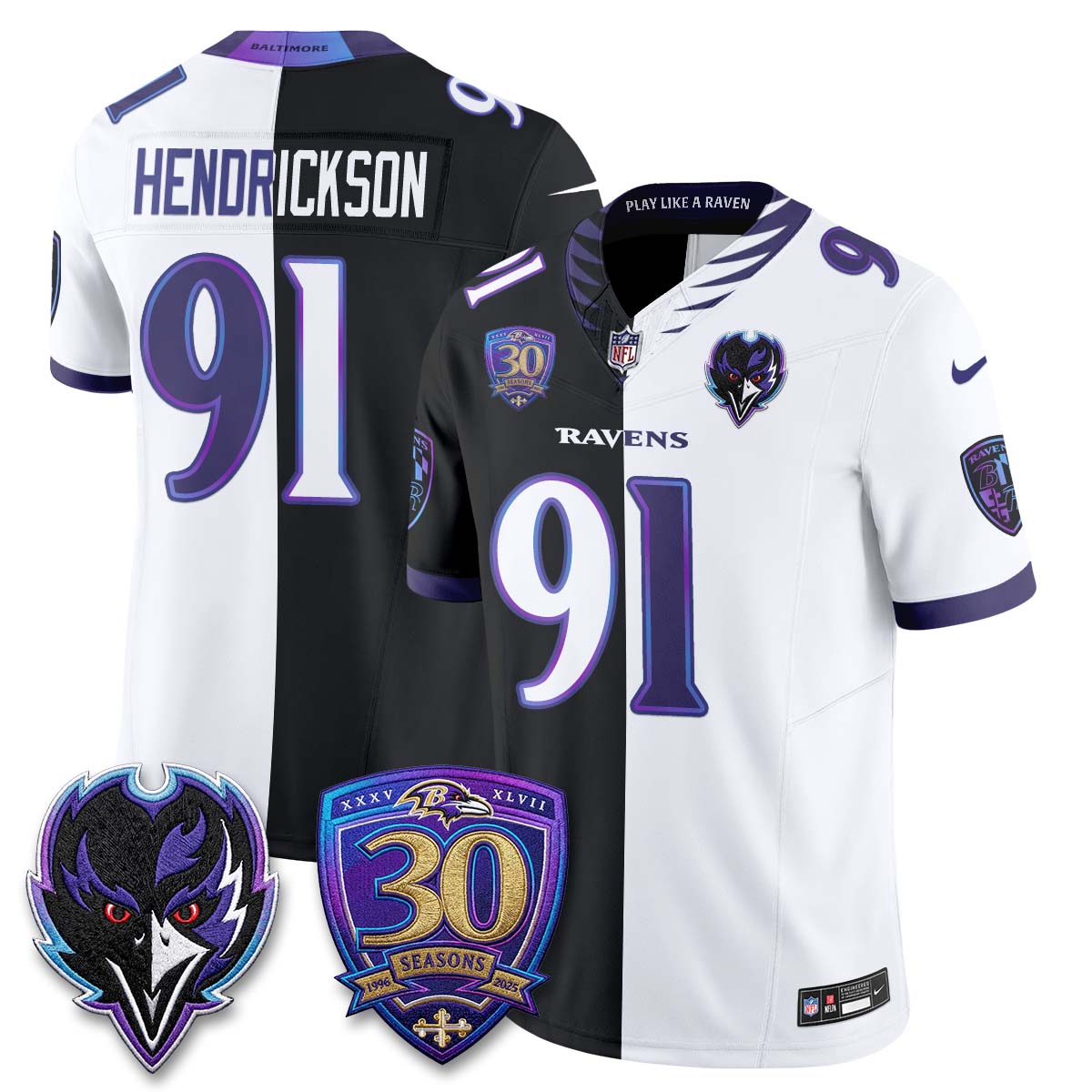 BAL The Next Flight Split Vapor Jersey - Stitched