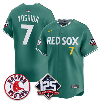 BOS 125th Anniversary Patch Vapor Jersey - Stitched