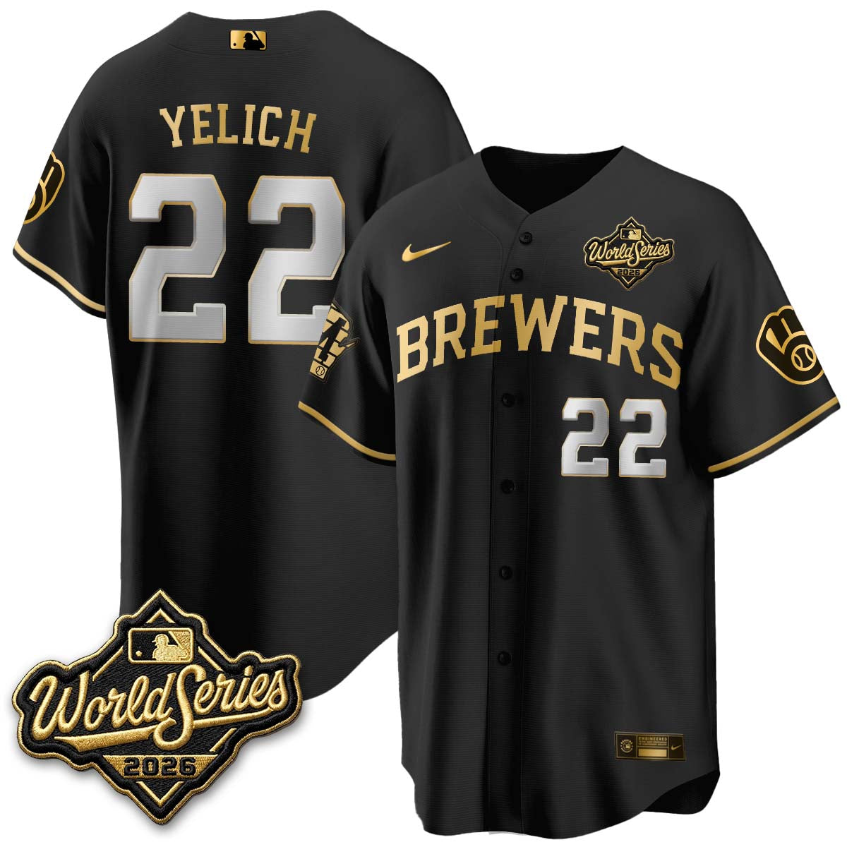 MIL 2026 World Series Vapor Jersey - Stitched