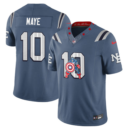 New England Patriots x Vibranium Shield Edition Vapor Jersey - Stitched
