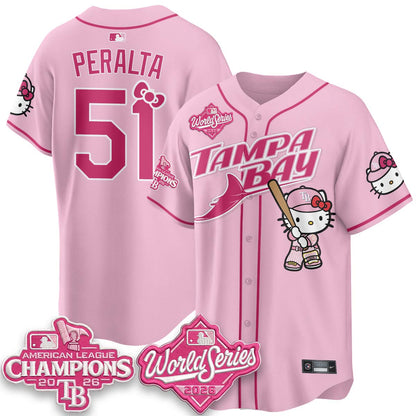 TB 2026 AL Champions x Meow KT Vapor Jersey - Stitched