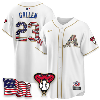 ARI 2026 Independence Day USA Vapor Limited Jersey - Stitched