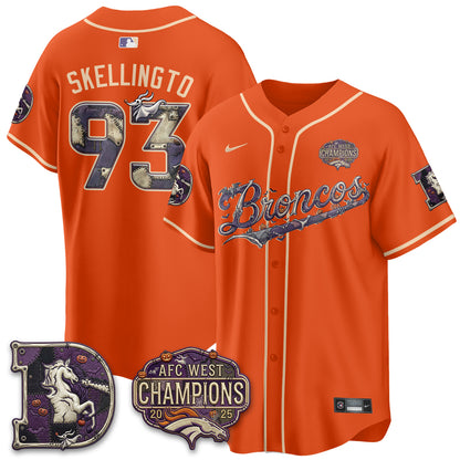 DEN 2026 Nightmare Edition Vapor Baseball Jersey - Stitched