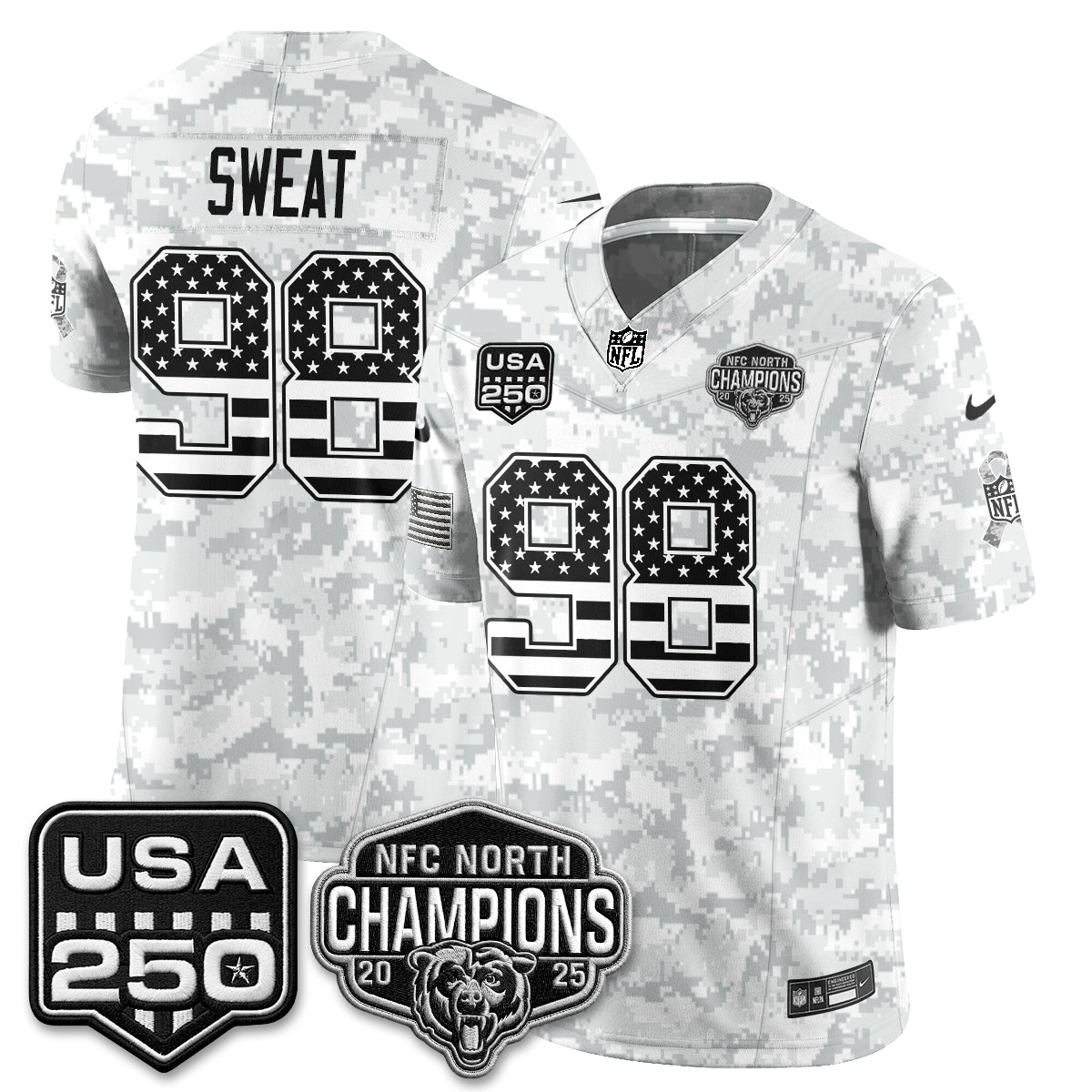 CHI 2026 Salute to Service Edition Vapor Jersey - Stitched