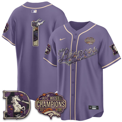 DEN 2026 Nightmare Edition Vapor Baseball Jersey - Stitched