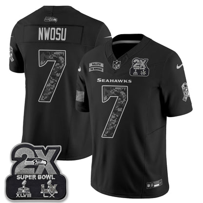 SEA 2026 Salute to Service Vapor Jersey - Stitched